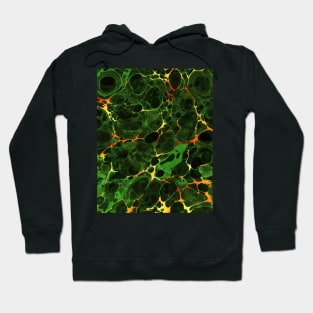 Abstract Marbling Pattern Hoodie